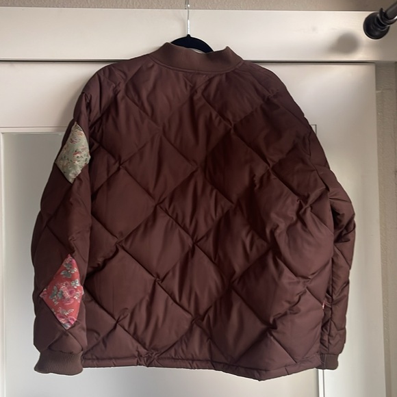 Found Diamond Quilted Patchwork Jacket - Sz XL - Picture 8 of 10